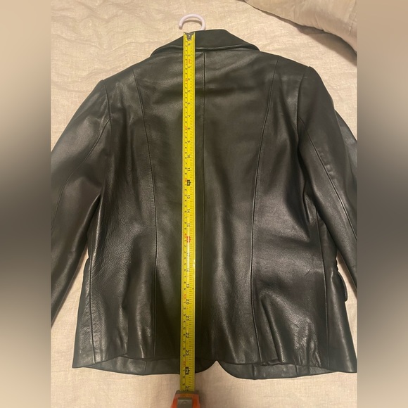Leather Blazer - Picture 9 of 11